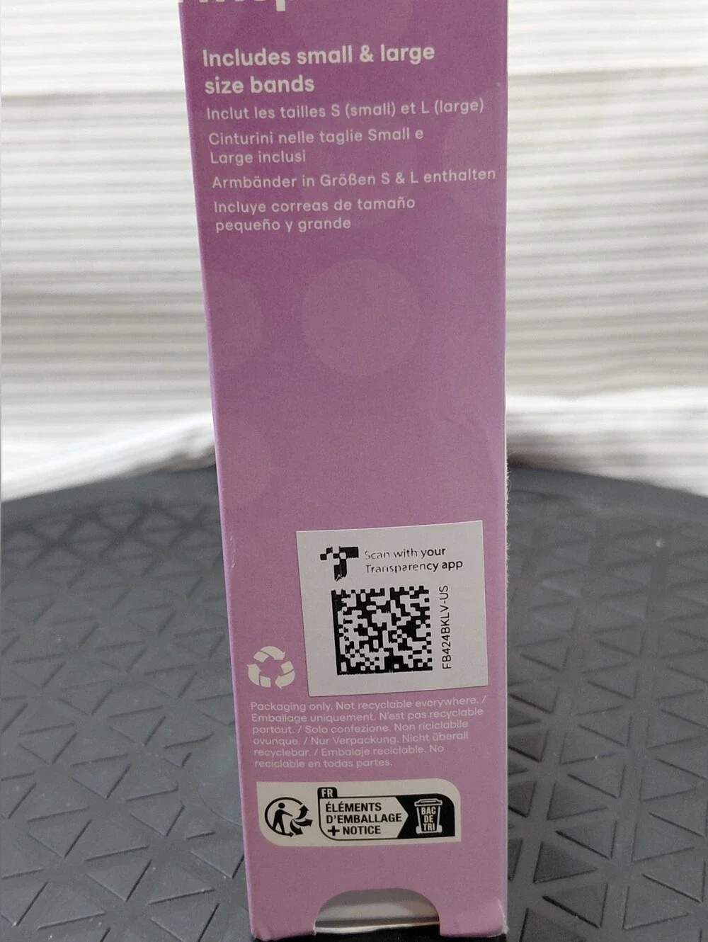 Fitbit Inspire 3 Health & Fitness Tracker Lilac Bliss Color Black Tracker